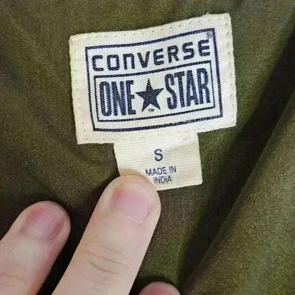 Converse Green Floral Lined Dress, Small - Picture 3 of 5